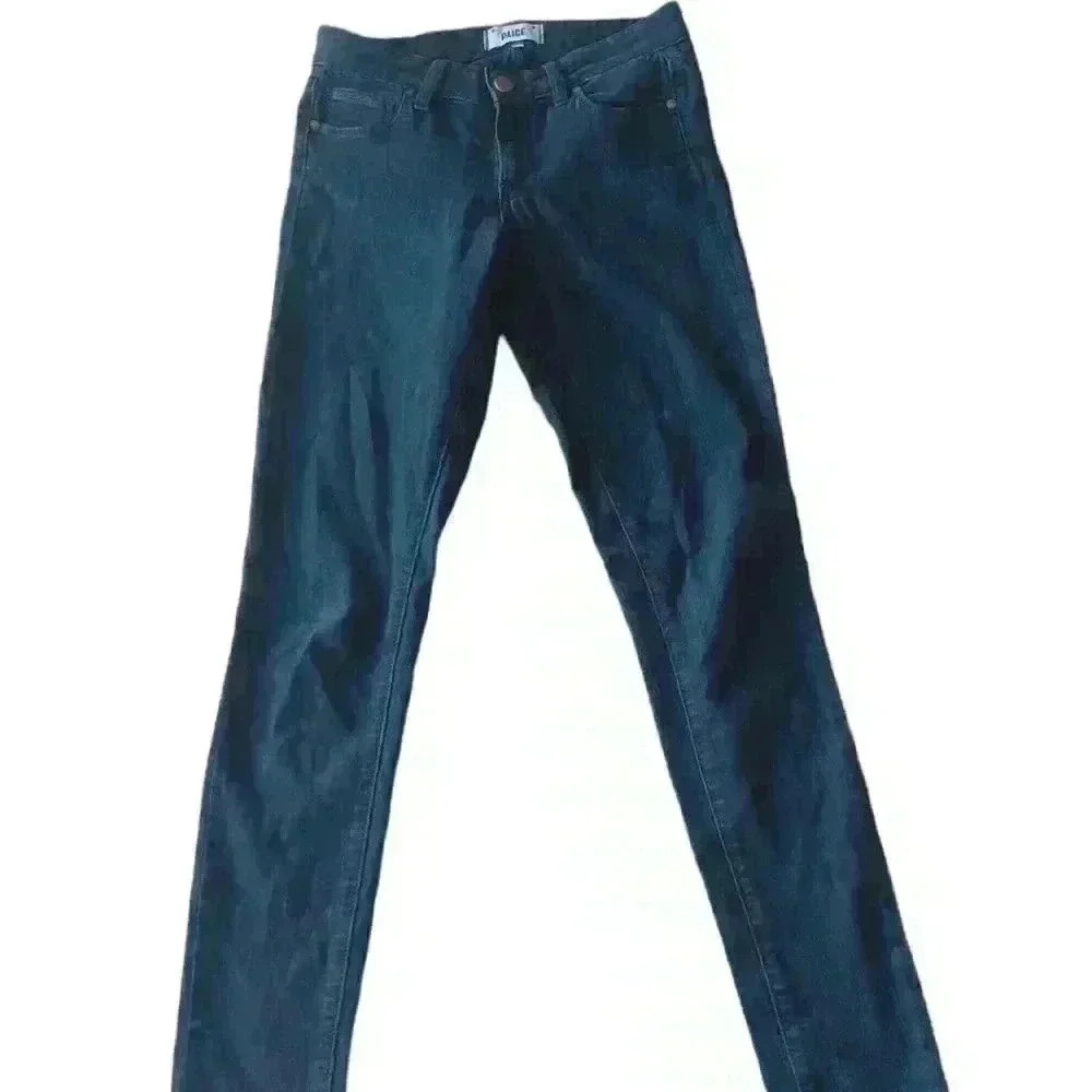 Paige Womens Dark Wash Mid Rise Verdugo Ultra Skinny Jean 26